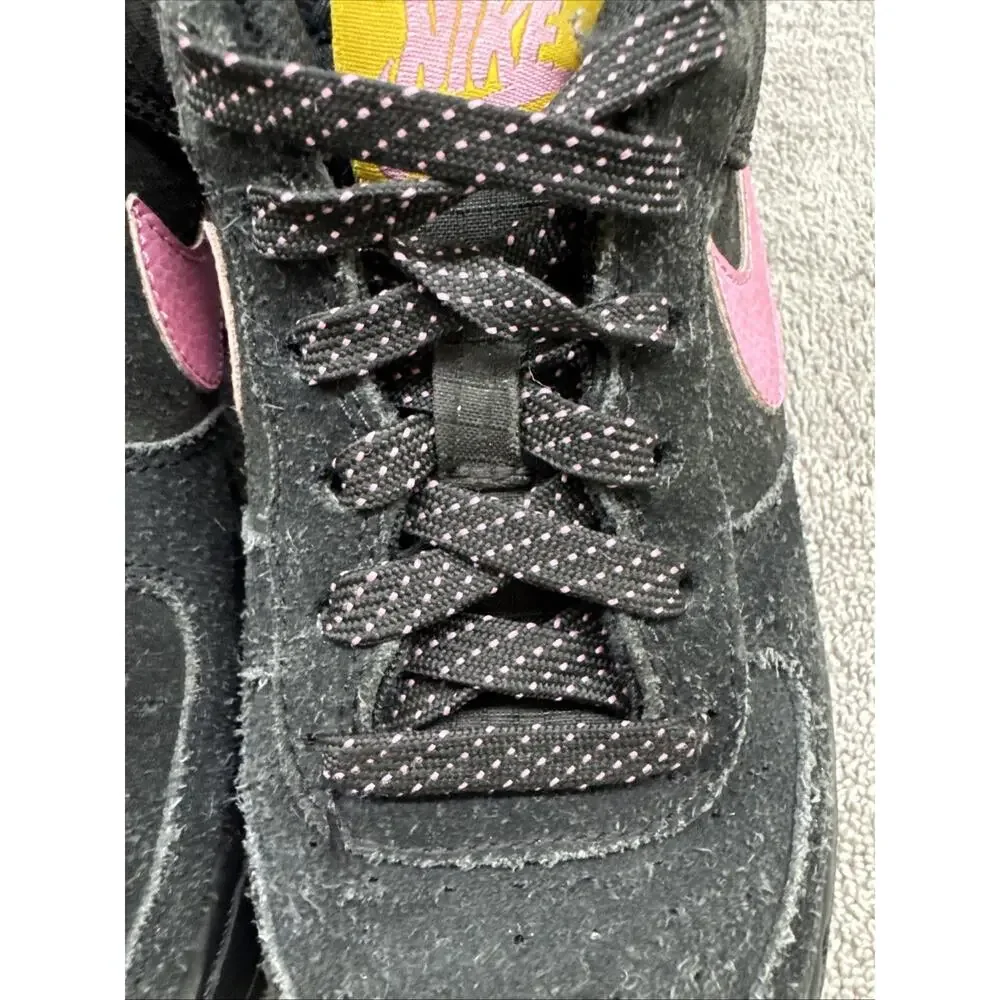 Nike Air Force 1 LV8 2 GS Black Pollen Rise #CN5710-001, (Youth) Size 4Y